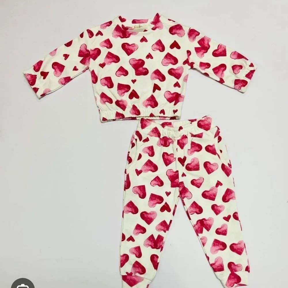Matching heart sweater set #19